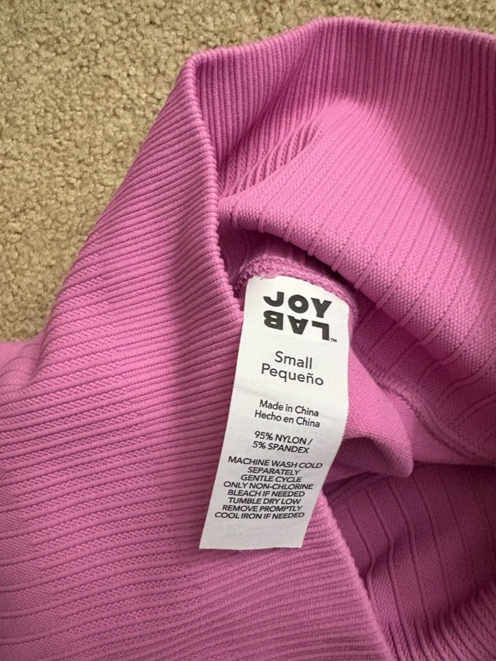 Pink JoyLab Compression Workout Set - Picture 6 of 6